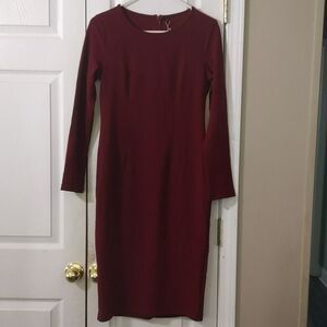 Luna Jany maroon  dress Sz M NWT
